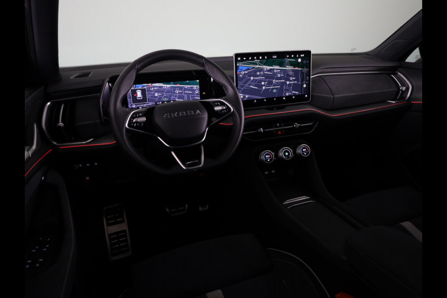 Škoda Kodiaq 1.5 TSI PHEV 204pk Sportline Business 204pk | Panoramadak | Trekhaak | Elektrisch verstelbare voorstoel met geheugen | Verwarmbare voorstoelen en achterbank |  Verlengde garantie |