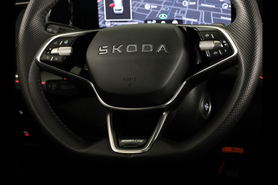 Škoda Kodiaq 1.5 TSI PHEV 204pk Sportline Business 204pk | Panoramadak | Trekhaak | Elektrisch verstelbare voorstoel met geheugen | Verwarmbare voorstoelen en achterbank |  Verlengde garantie |
