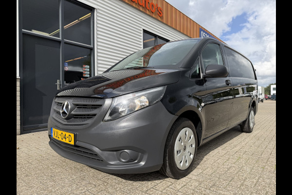 Mercedes-Benz Vito 110 CDI Lang L2H1 / euro 6 / bpm vrij / vaste prijs rijklaar € 16.950 ex btw / lease vanaf € 285 / airco / cruise control / navigatie / achterdeuren / comfort stoelen
