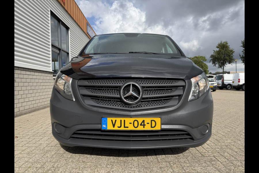 Mercedes-Benz Vito 110 CDI Lang L2H1 / euro 6 / bpm vrij / vaste prijs rijklaar € 16.950 ex btw / lease vanaf € 285 / airco / cruise control / navigatie / achterdeuren / comfort stoelen