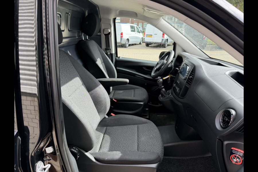 Mercedes-Benz Vito 110 CDI Lang L2H1 / euro 6 / bpm vrij / vaste prijs rijklaar € 16.950 ex btw / lease vanaf € 285 / airco / cruise control / navigatie / achterdeuren / comfort stoelen