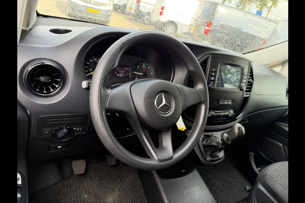 Mercedes-Benz Vito 110 CDI Lang L2H1 / euro 6 / bpm vrij / vaste prijs rijklaar € 16.950 ex btw / lease vanaf € 285 / airco / cruise control / navigatie / achterdeuren / comfort stoelen