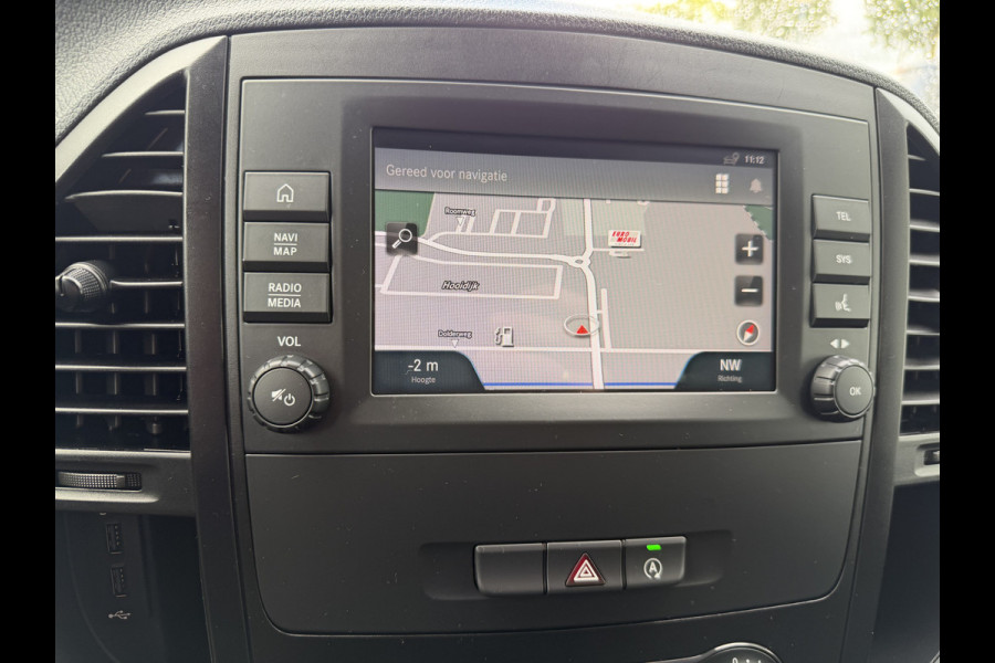 Mercedes-Benz Vito 110 CDI Lang L2H1 / euro 6 / bpm vrij / vaste prijs rijklaar € 16.950 ex btw / lease vanaf € 285 / airco / cruise control / navigatie / achterdeuren / comfort stoelen