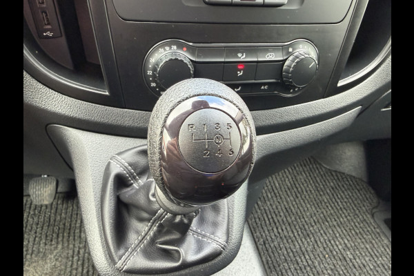 Mercedes-Benz Vito 110 CDI Lang L2H1 / euro 6 / bpm vrij / vaste prijs rijklaar € 16.950 ex btw / lease vanaf € 285 / airco / cruise control / navigatie / achterdeuren / comfort stoelen