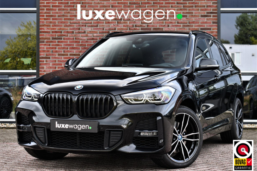 BMW X1 xDrive25e 220pk M-Sport 19inch Leder Stuurverw LED El-klep DAB BTW-auto!