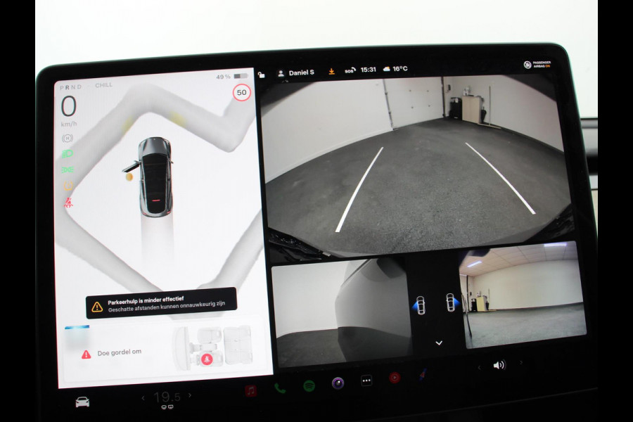 Tesla Model Y Long Range AWD 75 kWh Climate control Adaptieve cruise control Achteruitrijcamera Panoramadak Keyless Stuurverwarming Stoelverwarming LED Navigatie Parkeersensoren
