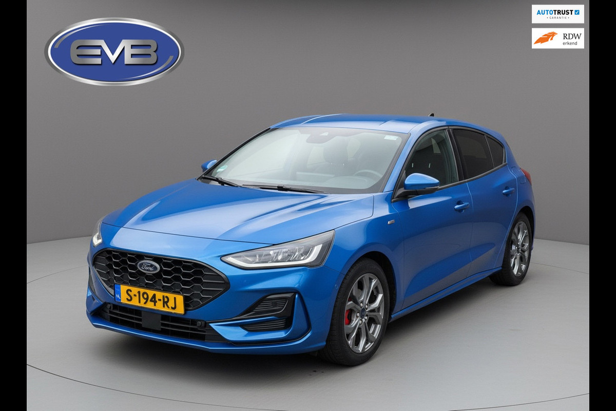 Ford Focus 1.0 EcoBoost Hybrid ST Line X, achteruitrijcamera, stoel-stuurverwarming, vele opties, 1 e eigenaar, NL auto met nap