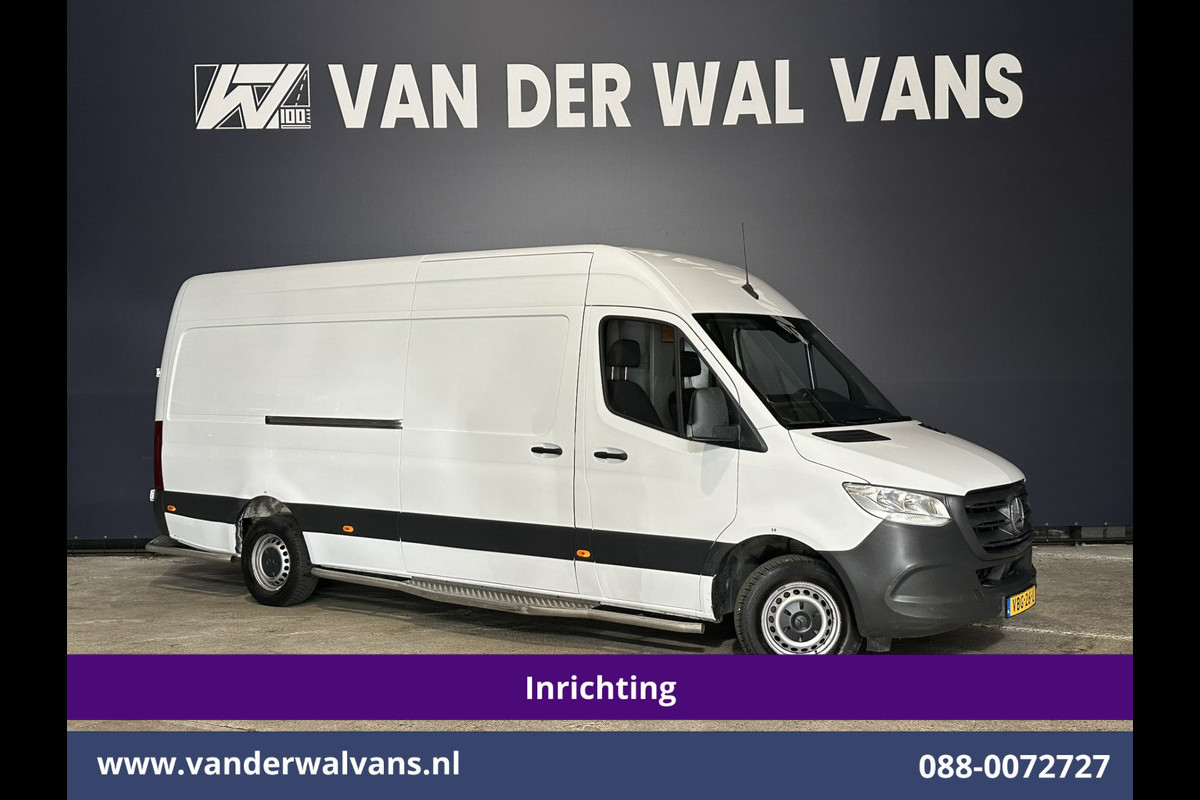 Mercedes-Benz Sprinter 311 CDI Automaat L3H2 *PostNL inrichting* Euro6 Airco | Camera | Schappen Doorloopdeur, 270 Gr. achterdeuren, Sidebars