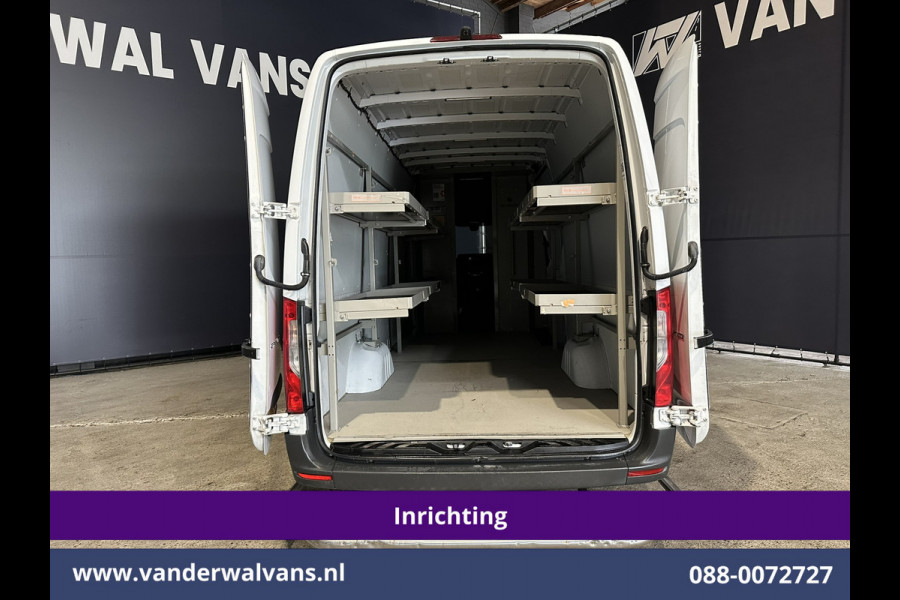 Mercedes-Benz Sprinter 311 CDI Automaat L3H2 *PostNL inrichting* Euro6 Airco | Camera | Schappen Doorloopdeur, 270 Gr. achterdeuren, Sidebars