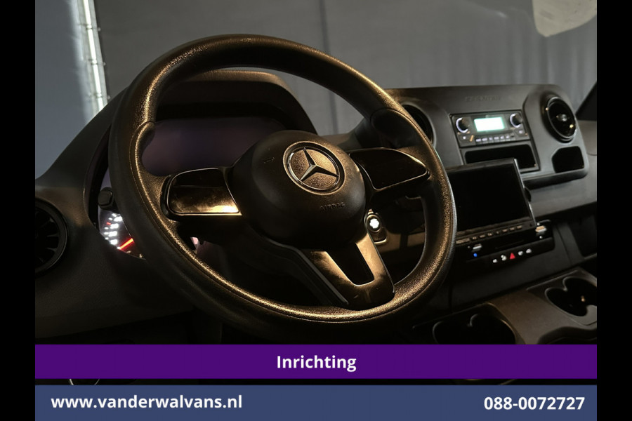 Mercedes-Benz Sprinter 311 CDI Automaat L3H2 *PostNL inrichting* Euro6 Airco | Camera | Schappen Doorloopdeur, 270 Gr. achterdeuren, Sidebars