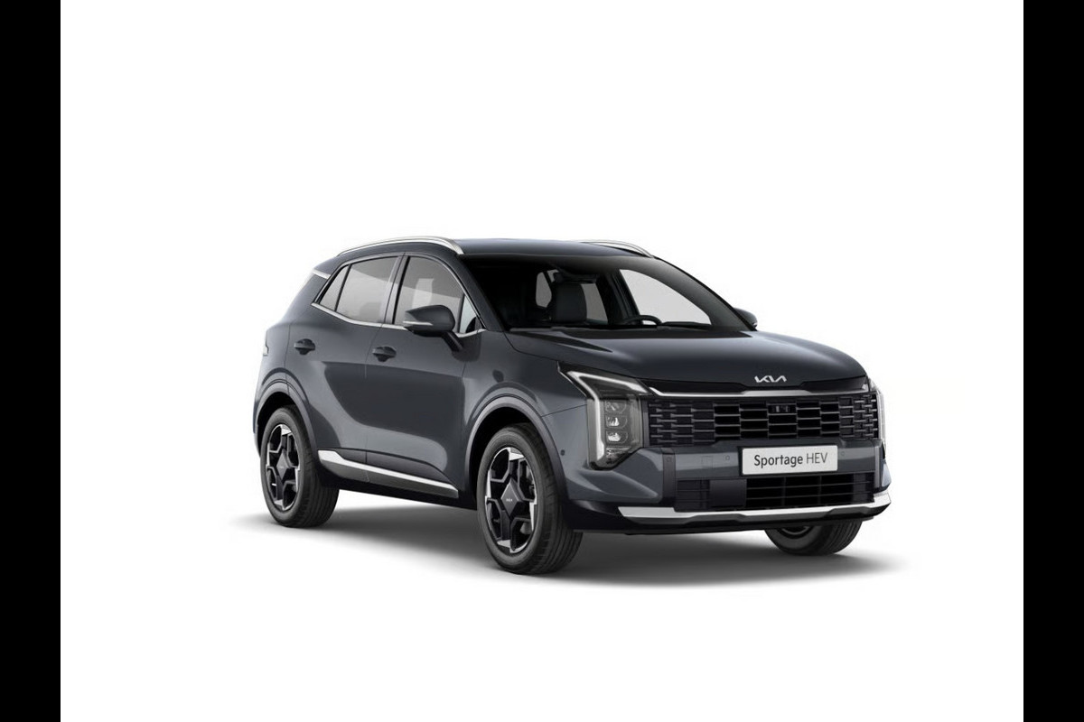 Kia Sportage 1.6 T-GDi Hybrid Black Edition Advanced | Actieprijs* | Navi. | Clima. | Adapt. Cruise. | Achteruitrijcamera | Stoel&Stuur Verwarming | Privacy Glass | Black Edition Bekleding | Panodak | Dodehoekassistentie