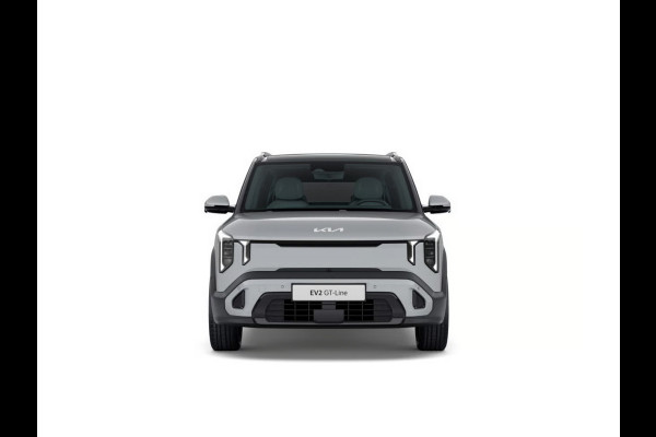 Kia EV2 GT-Line 61 kWh | Actieprijs* | Navi. | Clima. | Adapt. Cruise. | Parkeersensoren | Stoel&Stuur Verwarming | 15L Frunk | Glazen Schuif-/Kanteldak | Harman Kardon | Vegan Lederen Stoelbekleding 'GT-Line' | Dodehoekcamera | Slimme Parkeerassistentie