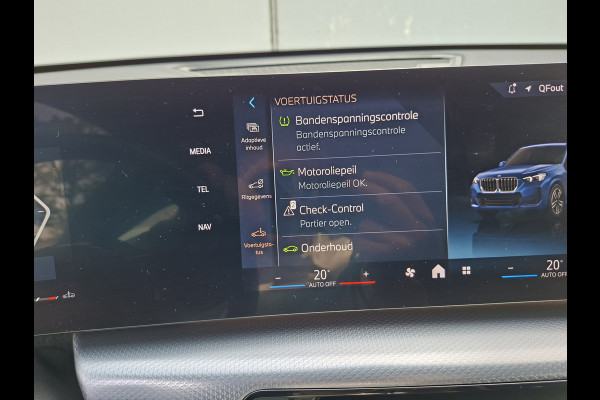 BMW X1 sDrive20i M-Sport Carplay Sportzetels Zwarte hemel PORTIMAO BLAU METALLIC