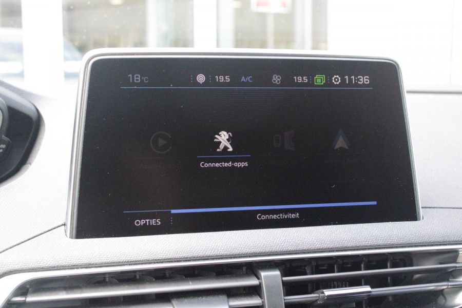 Peugeot 3008 1.2 130PK AUTOMAAT ALLURE | LEDEREN BEKLEDING | TREKHAAK | ELEKTRISCH BEDIENBARE BESTUUDERSSTOEL MET GEHEUGENFUNCTIE | ADAPTIVE CRUISE CONTROL | ELEKTRISCH BEDIENBARE ACHTERKLEP | APPLE CARPLAY/ANDROID AUTO | NAVIGATIE | STOELVERWARMING | ALL SEASON BANDEN | 19" LICHTMETALEN VELGEN | KEYLESS ENTRY/START | DODEHOEK DETECTIE | DRAADLOZE TELEFOONLADER |
