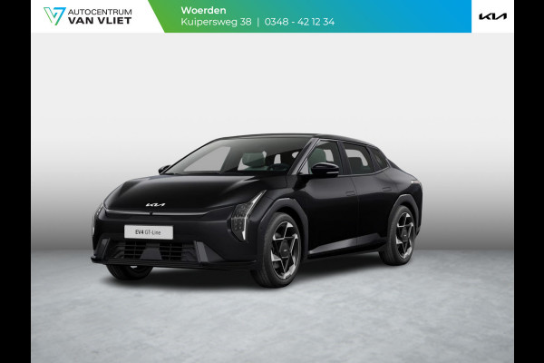 Kia EV4 Fastback GT-Line Business Edition 81.4 kWh | Actieprijs* | Navi. | Clima. | Adapt. Cruise. | Stoel&Stuur Verwarming | GT-Line Vegan Lederen Stoelbekleding
