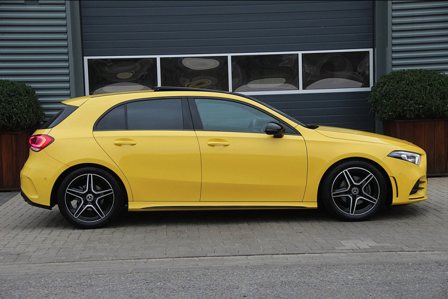 Mercedes-Benz A-Klasse 180 Business | NL Auto | AMG | Pano-Dak | Camera | ECC | Cruise | Leder | PDC | Navi | Keyless-Go | DAB