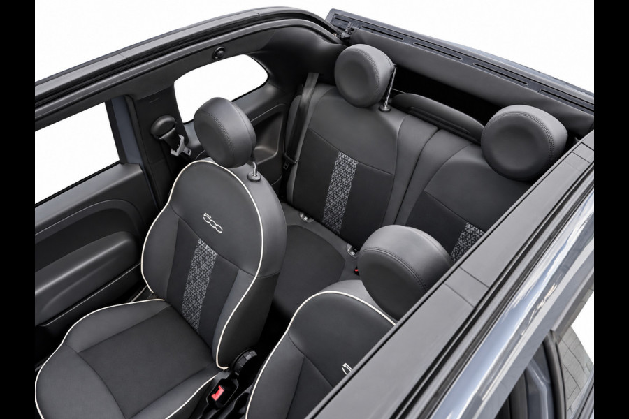 Fiat 500C 0.9 TwinAir Cabrio | PDC | Bluetooth | Cruise control | Apple Carplay | Achterspoiler