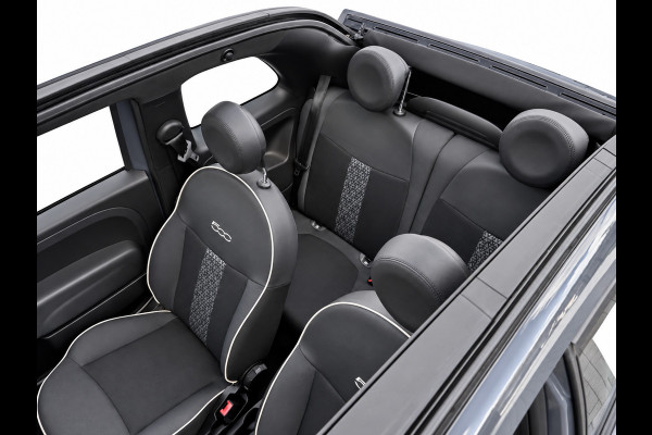 Fiat 500C 0.9 TwinAir Cabrio | PDC | Bluetooth | Cruise control | Apple Carplay | Achterspoiler