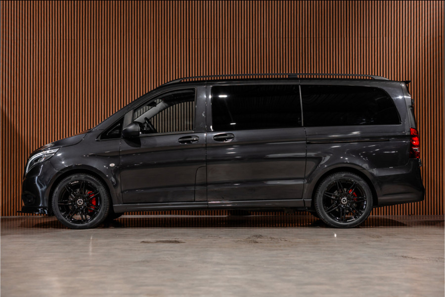 Mercedes-Benz Vito 124 CDI 237 PK DC Lang | Airmatic | Distronic | LED | Trekhaak | Lederen bekleding | L+R Schuifdeur | Dubbel cabine | Dodehoek | Camera | Navigatie | DAB | Dealer onderhouden | 24 maanden garantie