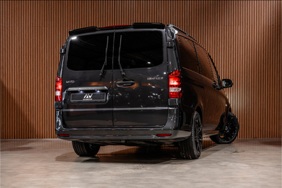 Mercedes-Benz Vito 124 CDI 237 PK DC Lang | Airmatic | Distronic | LED | Trekhaak | Lederen bekleding | L+R Schuifdeur | Dubbel cabine | Dodehoek | Camera | Navigatie | DAB | Dealer onderhouden | 24 maanden garantie