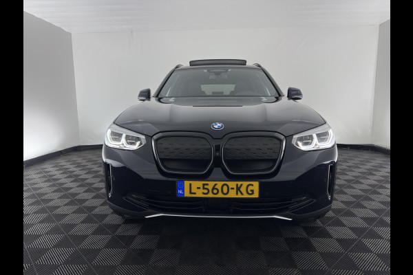 BMW iX3 High Executive 80 kWh [ 3-Fase-11kW ] {SoH-97%} (INCL-BTW) Aut. *PANO | LEATHER | HARMAN/KARDON | ADAPTIVE-CRUISE | FULL-LED | BLINDSPOT | MEMORY-PACK | DIGI-COCKPIT | HEATED-SPORTSEATS | KEYLESS | CAMERA | DAB+ | TOWBAR | HEAD-UP | 20''AL