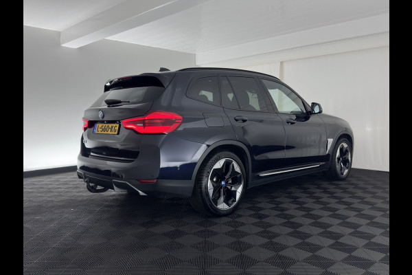 BMW iX3 High Executive 80 kWh [ 3-Fase-11kW ] {SoH-97%} (INCL-BTW) Aut. *PANO | LEATHER | HARMAN/KARDON | ADAPTIVE-CRUISE | FULL-LED | BLINDSPOT | MEMORY-PACK | DIGI-COCKPIT | HEATED-SPORTSEATS | KEYLESS | CAMERA | DAB+ | TOWBAR | HEAD-UP | 20''AL