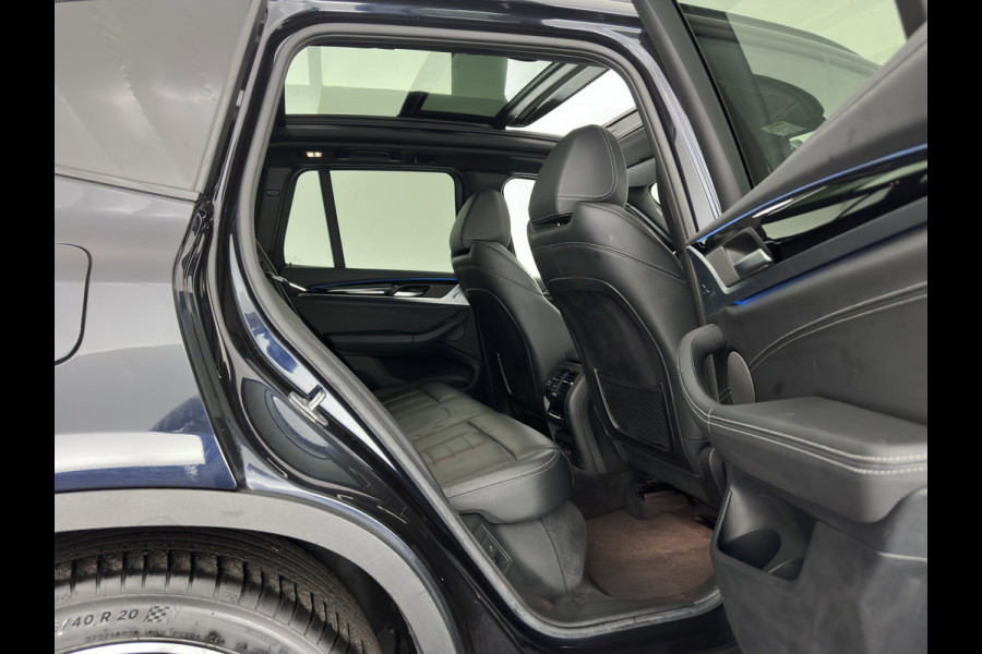 BMW iX3 High Executive 80 kWh [ 3-Fase-11kW ] {SoH-97%} (INCL-BTW) Aut. *PANO | LEATHER | HARMAN/KARDON | ADAPTIVE-CRUISE | FULL-LED | BLINDSPOT | MEMORY-PACK | DIGI-COCKPIT | HEATED-SPORTSEATS | KEYLESS | CAMERA | DAB+ | TOWBAR | HEAD-UP | 20''AL