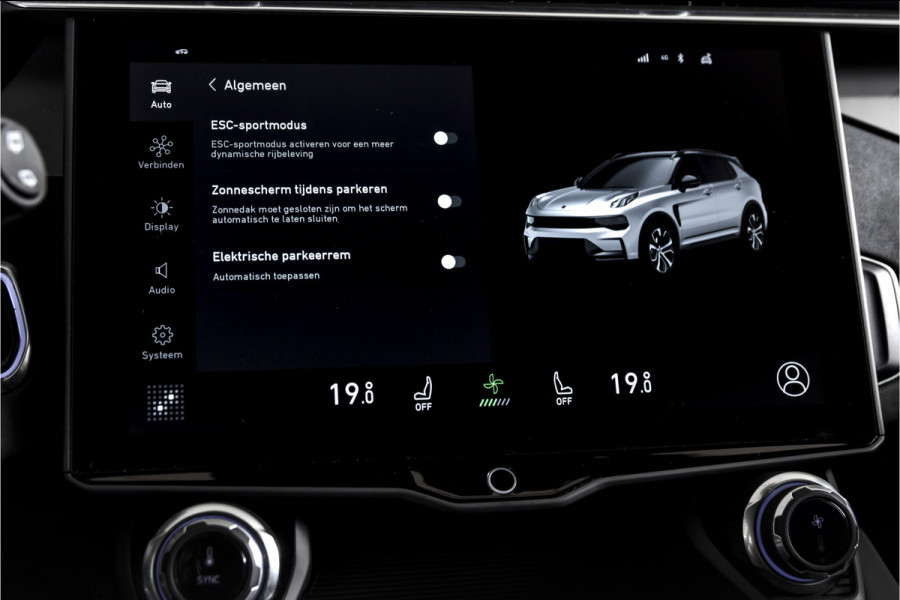 Lynk & Co 01 1.5 PHEV 261PK MY22 | Black Pakket | 360 Camera  | 7.4 kWh Boordlader | S/K-panodak | Adapt. Cruise | Memory | Elek. klep | LM 20" |