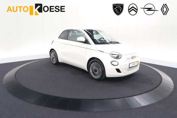 Fiat 500 Icon 42 kWh | 96.4% SoH | Dodehoekdetectie | Camera | Parkeersensoren | Pack Winter