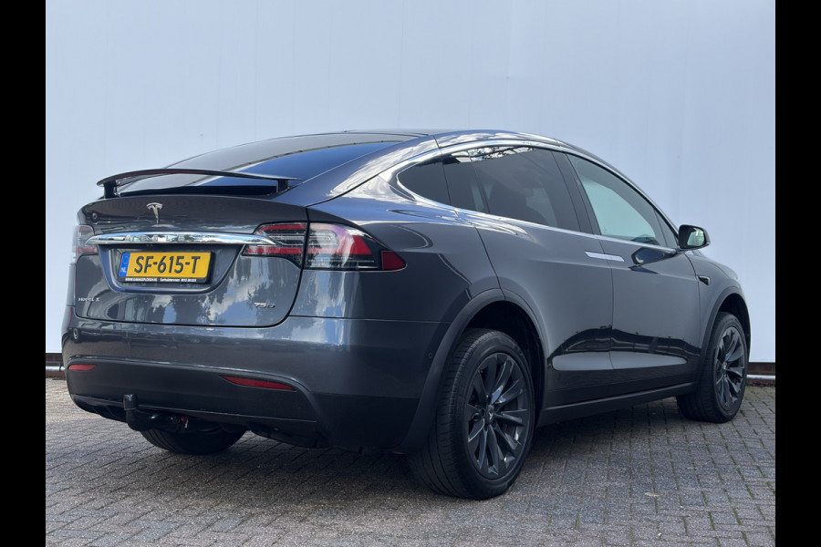 Tesla Model X 75D Pano Adapt.Cruise Incl.BTW Soh 86% Trekhaak(2250kg) Orig.NL