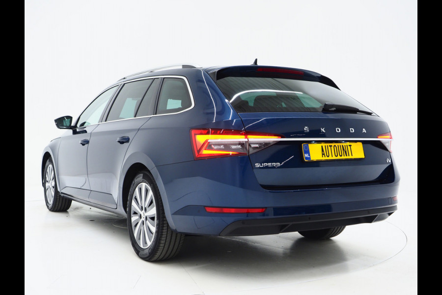 Škoda Superb Combi 1.4 TSI iV Style | Panoramadak | Leder | Trekhaak | Stoelkoeling | 360 | Memory | Keyless | Carplay