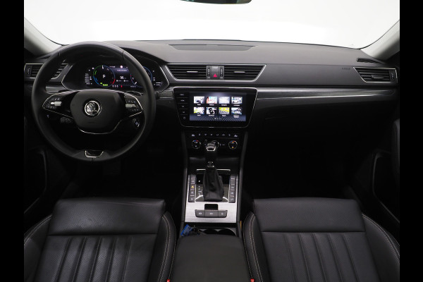 Škoda Superb Combi 1.4 TSI iV Style | Panoramadak | Leder | Trekhaak | Stoelkoeling | 360 | Memory | Keyless | Carplay