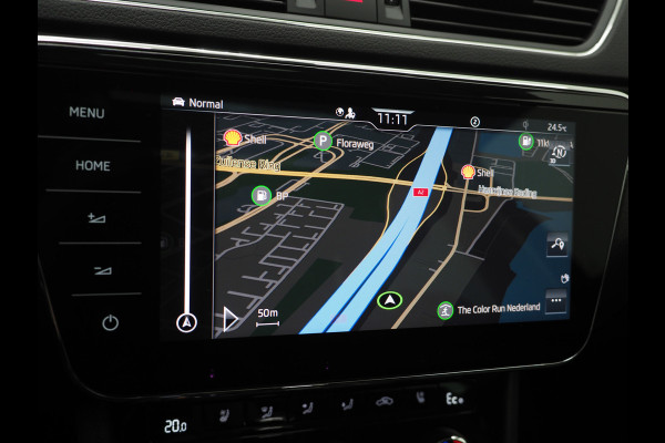 Škoda Superb Combi 1.4 TSI iV Style | Panoramadak | Leder | Trekhaak | Stoelkoeling | 360 | Memory | Keyless | Carplay