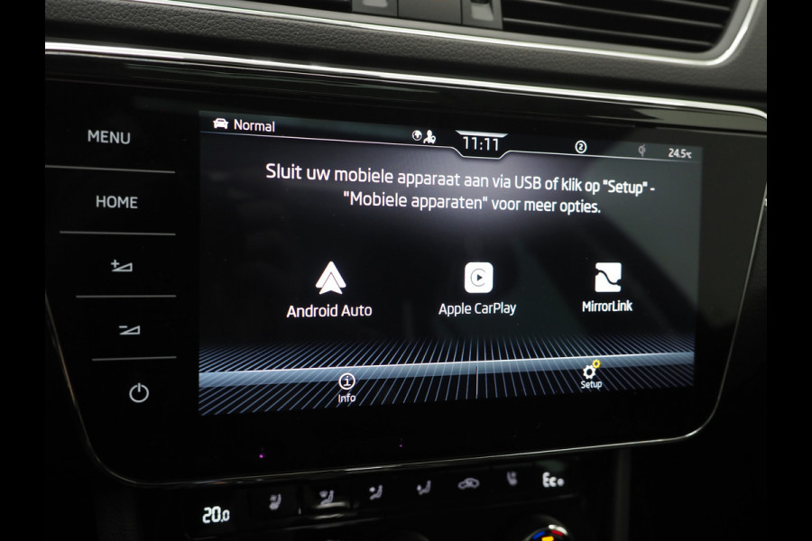 Škoda Superb Combi 1.4 TSI iV Style | Panoramadak | Leder | Trekhaak | Stoelkoeling | 360 | Memory | Keyless | Carplay