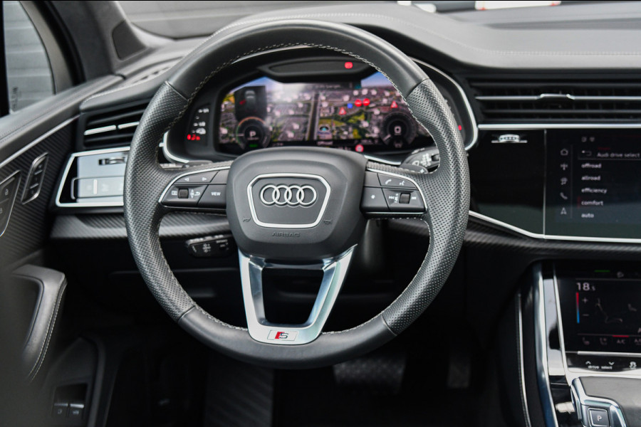 Audi Q7 60 TFSI e quattro Pro Line S Competition, Carbon, Massage, Luchtvering, Alcantara, 4-wielsturing, 360 3D, OLED, B&O, HUD!