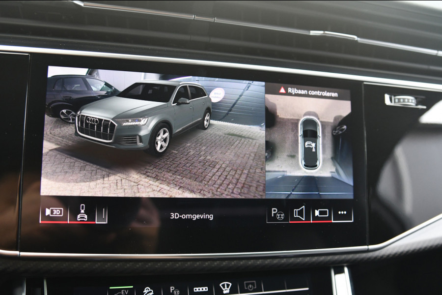 Audi Q7 60 TFSI e quattro Pro Line S Competition, Carbon, Massage, Luchtvering, Alcantara, 4-wielsturing, 360 3D, OLED, B&O, HUD!