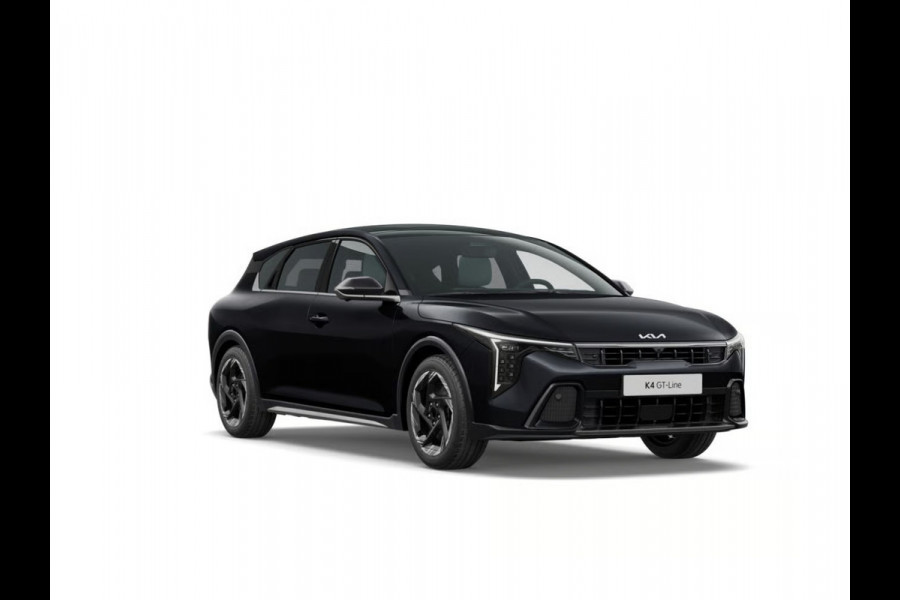 Kia K4 1.0 T-GDi MHEV GT-Line Launch Edition (pano) | Navi. | Clima. | Adapt. Cruise. | Dodehoekassistentie | Stoel&Stuur Verwarming | Panodak | GT-Line Vegan Lederen Stoelbekleding