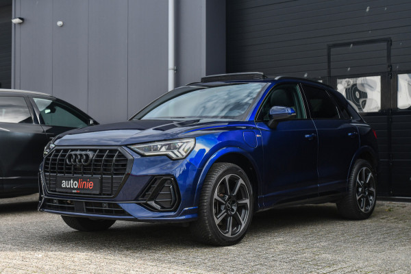 Audi Q3 45 TFSI e 3xS-Line, Pano, 360, Matrix, Keyless, Camera, Dodeh, ACC, Alcantara!