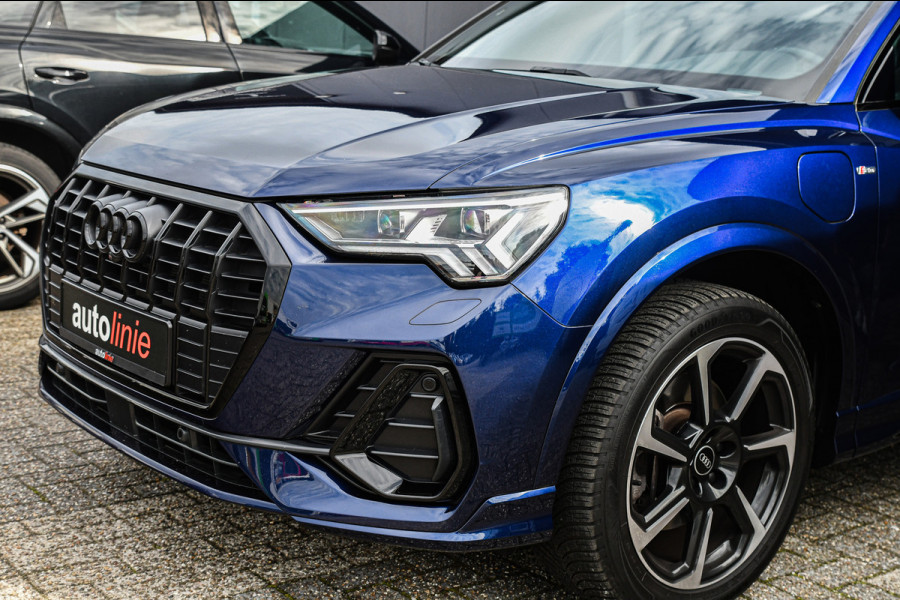 Audi Q3 45 TFSI e 3xS-Line, Pano, 360, Matrix, Keyless, Camera, Dodeh, ACC, Alcantara!