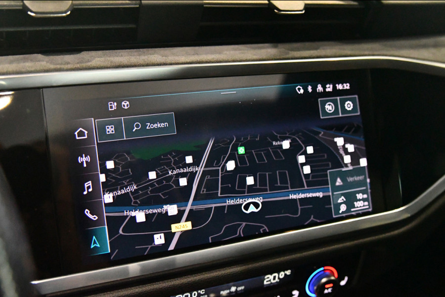 Audi Q3 45 TFSI e 3xS-Line, Pano, 360, Matrix, Keyless, Camera, Dodeh, ACC, Alcantara!