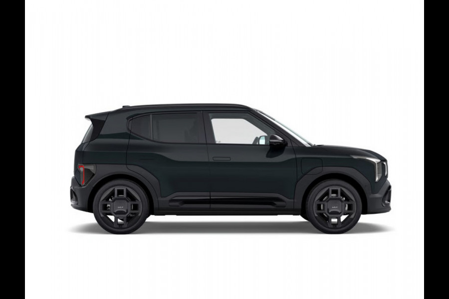 Kia EV2 Black-Line 61 kWh | Actieprijs* | 5p. | Navi. | Clima. | Adapt. Cruise. | Stoel&Stuur Verwarming | 15l Frunk | Glazen Schuif-/Kanteldak | Harman Kardon | Black-Line Vegan Lederen Stoelbekleding | Dodehoekcamera |