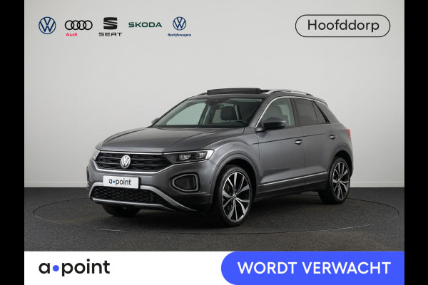 Volkswagen T-Roc 1.5 TSI Style 150 pk Automaat (DSG) | Navigatie | Panoramadak | Parkeersensoren (Park assist) | Achteruitrijcamera | Lederen bekleding | Elektr. bestuurdersstoel met geheugen | Stoelverwarming |