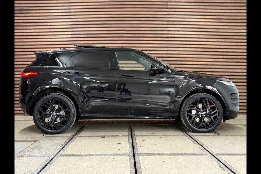 Land Rover Range Rover Evoque 2.0 D165 AWD R-Dynamic HSE | Black Edition | PANO | Leder | Meridian | Winter Pakket | 20inch | ACC