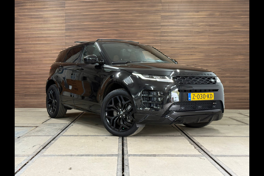 Land Rover Range Rover Evoque 2.0 D165 AWD R-Dynamic HSE | Black Edition | PANO | Leder | Meridian | Winter Pakket | 20inch | ACC
