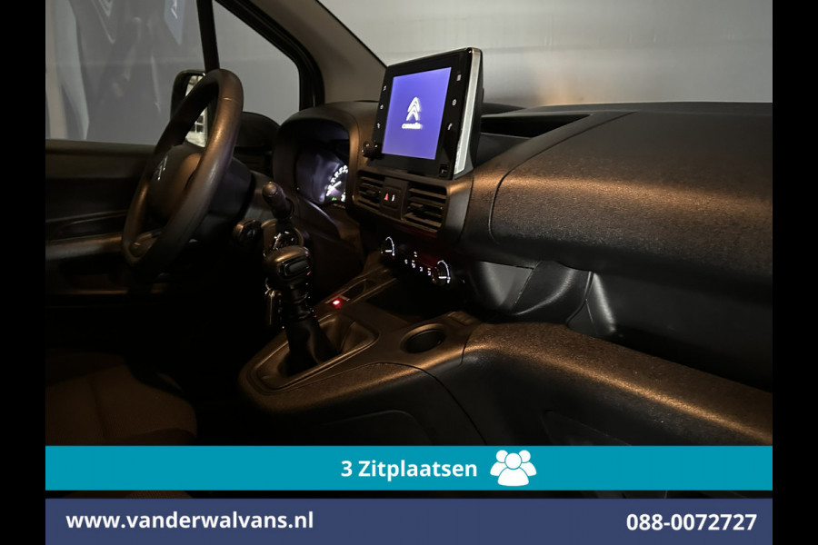 Citroën Berlingo 1.5 BlueHDi 102pk L1H1 Euro6 Airco | 3-Zits | Camera | Apple Carplay | Cruisecontrol Android Auto, Parkeersensoren