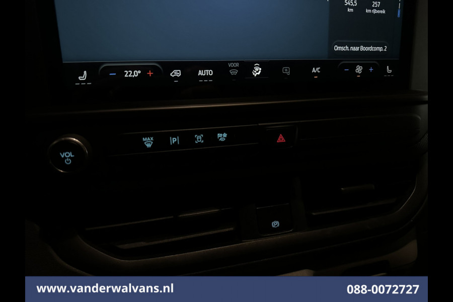 Ford Transit Custom 2.0 TDCI 136pk L1H1 Euro6 Airco | Camera | Navigatie | Apple Carplay | LED | Cruisecontrol Android Auto, Verwarmde voorruit, Parkeersensoren, Stoelverwarming, Bijrijdersbank, 2590kg trekvermogen