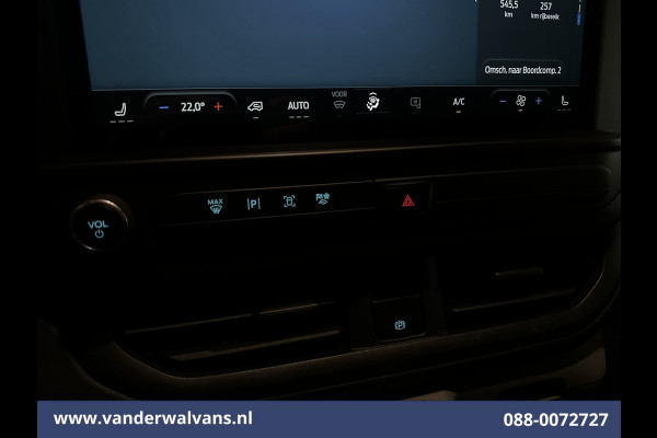 Ford Transit Custom 2.0 TDCI 136pk L1H1 Euro6 Airco | Camera | Navigatie | Apple Carplay | LED | Cruisecontrol Android Auto, Verwarmde voorruit, Parkeersensoren, Stoelverwarming, Bijrijdersbank, 2590kg trekvermogen