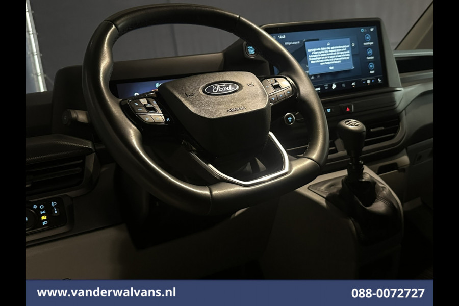 Ford Transit Custom 2.0 TDCI 136pk L1H1 Euro6 Airco | Camera | Navigatie | Apple Carplay | LED | Cruisecontrol Android Auto, Verwarmde voorruit, Parkeersensoren, Stoelverwarming, Bijrijdersbank, 2590kg trekvermogen