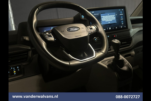 Ford Transit Custom 2.0 TDCI 136pk L1H1 Euro6 Airco | Camera | Navigatie | Apple Carplay | LED | Cruisecontrol Android Auto, Verwarmde voorruit, Parkeersensoren, Stoelverwarming, Bijrijdersbank, 2590kg trekvermogen