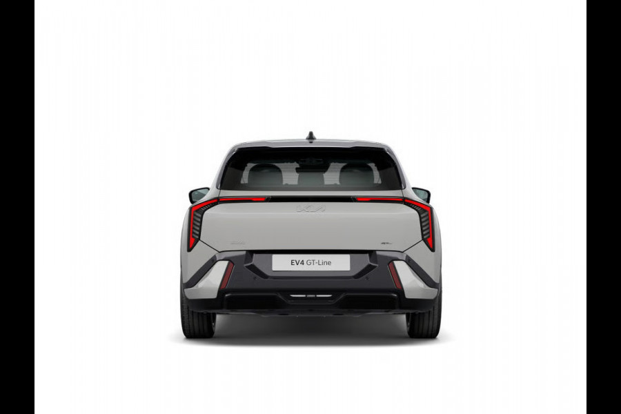 Kia EV4 GT-PlusLine 81.4 kWh | Actieprijs* | Navi. | Clima. | Adapt. Cruise. | Dodehoekcamera | Glazen Schuif-/Kanteldak | Harman Kardon | GT-Line Vegan Lederen Stoelbekleding | Slimme Parkeerassistentie